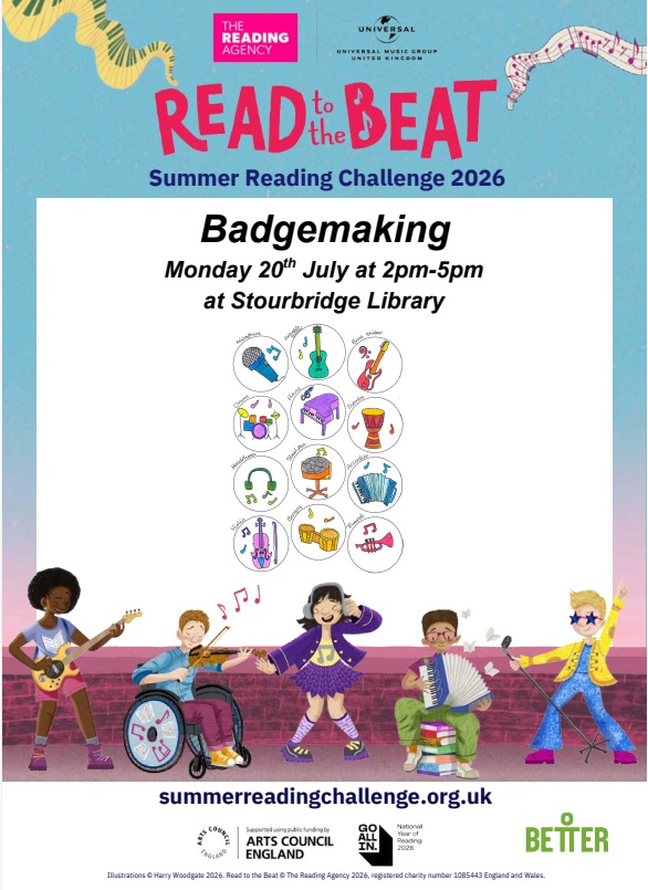 Stourbridge Library - Summer Reading Challenge: Badge Making
